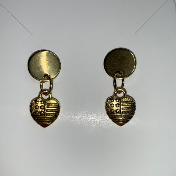 New Hand Crafted American 🇺🇸 Flag Post Earrings - Picture 4 of 8